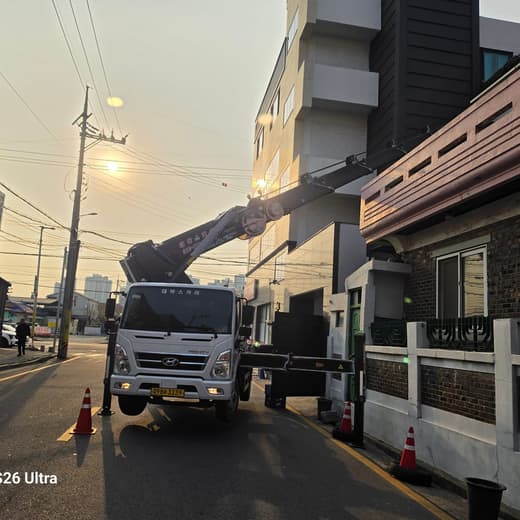 군산대박스카이 군산 스카이차 고소작업 현장 사진 11